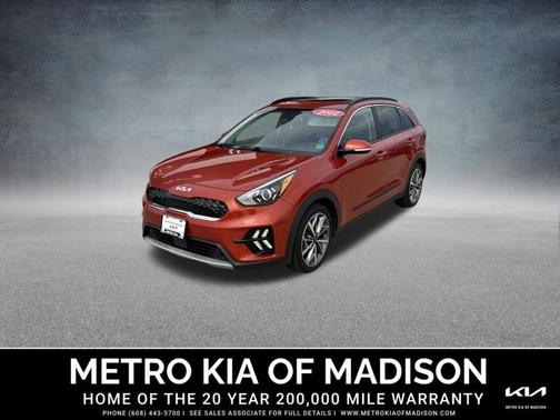 Solar Orange 2022 Kia Niro Touring SE
