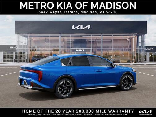 Wave Blue 2026 Kia K4 GT-Line