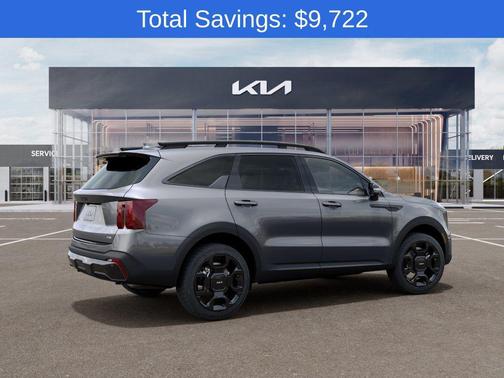 Steel Gray 2026 Kia Sorento Hybrid SX Prestige