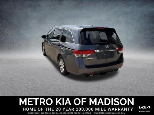 Modern Steel Metallic 2014 Honda Odyssey EX-L