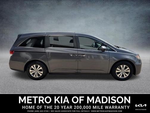 Modern Steel Metallic 2014 Honda Odyssey EX-L