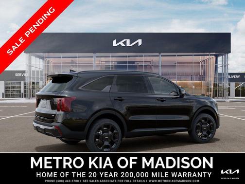 Aurora Black Pearl 2026 Kia Sorento Hybrid SX Prestige