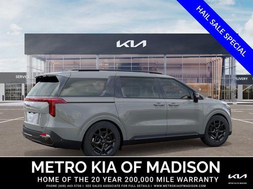 Ceramic Silver 2026 Kia Carnival Hybrid SX Prestige