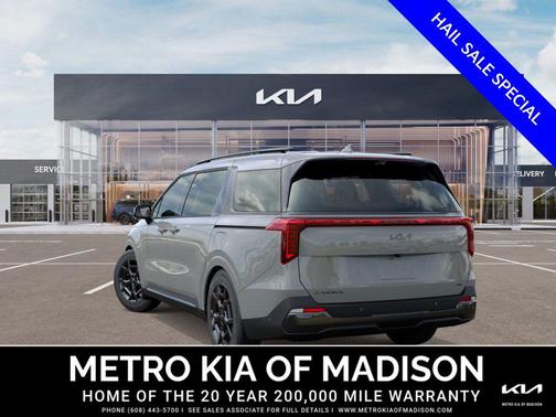Ceramic Silver 2026 Kia Carnival Hybrid SX Prestige