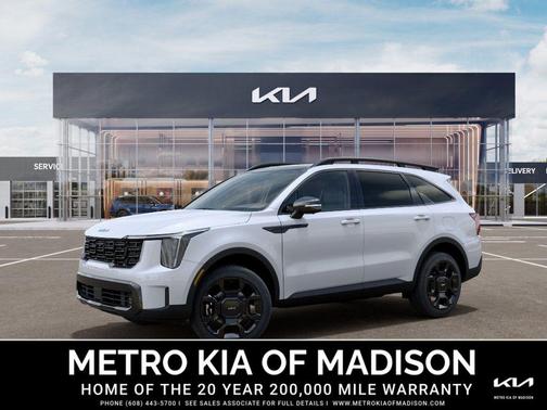 Glacial White Pearl 2026 Kia Sorento SX