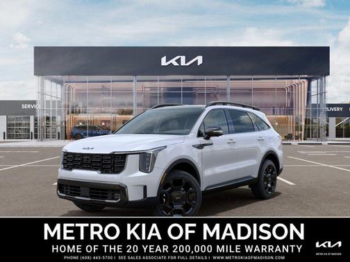 Glacial White Pearl 2026 Kia Sorento SX