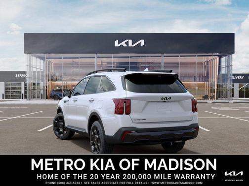 Glacial White Pearl 2026 Kia Sorento SX