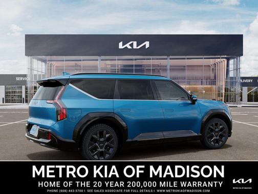 Ocean Blue 2026 Kia EV9 Land