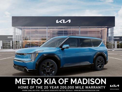 Ocean Blue 2026 Kia EV9 Land