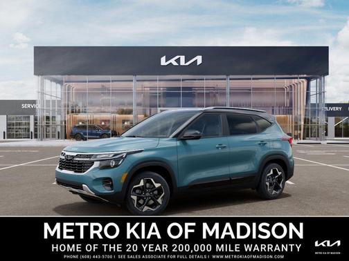 Pluton Blue/Black Roof 2026 Kia Seltos S