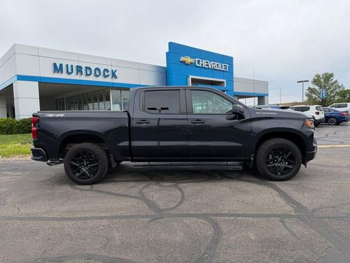 Dark Ash Metallic 2023 Chevrolet Silverado 1500 Custom