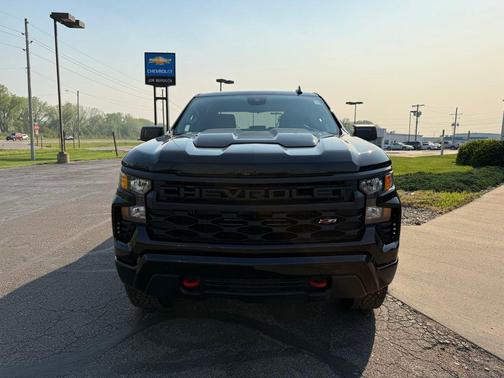 Black 2026 Chevrolet Silverado 1500 Custom Trail Boss