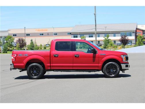 Red 2020 Ford F-150 XLT