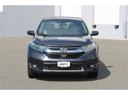 Gray 2017 Honda CR-V EX-L