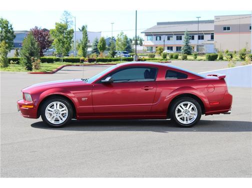 Red 2007 Ford Mustang GT Premium