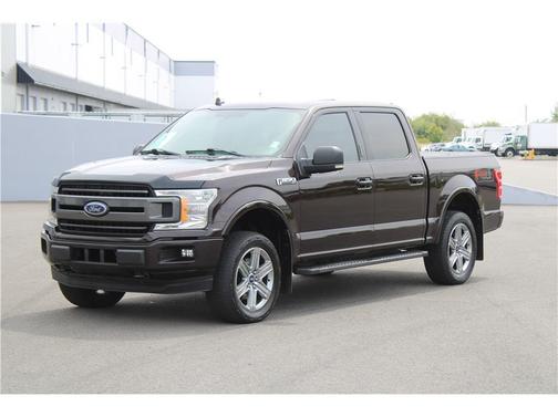 Shadow Black 2018 Ford F-150 XLT