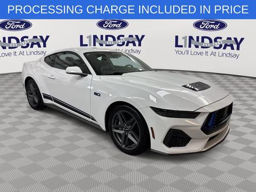 OXFORD WHITE 2024 Ford Mustang GT PREMIUM