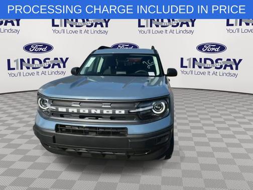 AZURE GRAY METALLIC TRI-COA 2024 Ford Bronco Sport BIG BEND