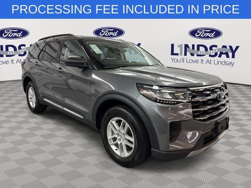 CARBONIZED GRAY METALLIC 2025 Ford Explorer ACTIVE
