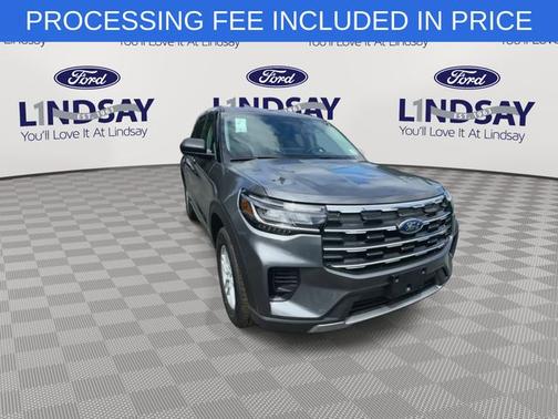 CARBONIZED GRAY METALLIC 2025 Ford Explorer ACTIVE