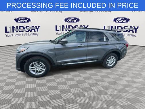 CARBONIZED GRAY METALLIC 2025 Ford Explorer ACTIVE