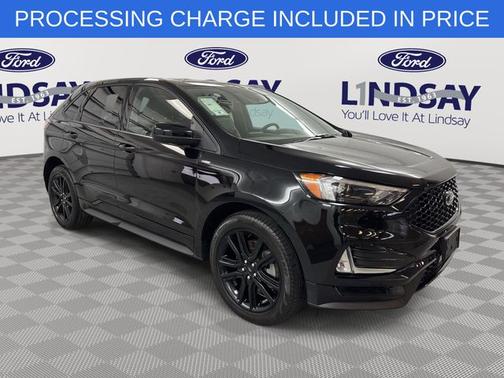 AGATE BLACK METALLIC 2024 Ford Edge ST LINE