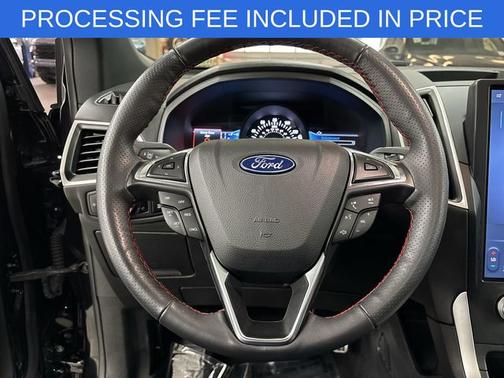 AGATE BLACK METALLIC 2024 Ford Edge ST LINE