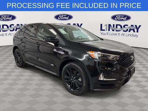 AGATE BLACK METALLIC 2024 Ford Edge ST LINE