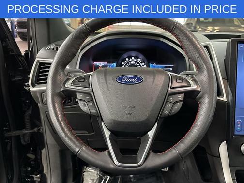 AGATE BLACK METALLIC 2024 Ford Edge ST LINE