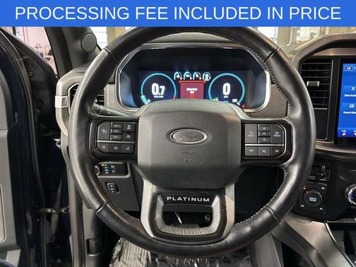 ANTIMATTER BLUE METALLIC 2023 Ford F-150 PLATINUM