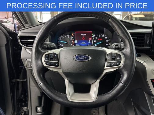 AGATE BLACK METALLIC 2023 Ford Explorer XLT