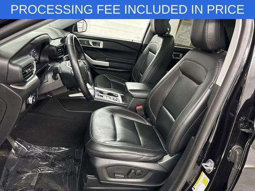 AGATE BLACK METALLIC 2023 Ford Explorer XLT