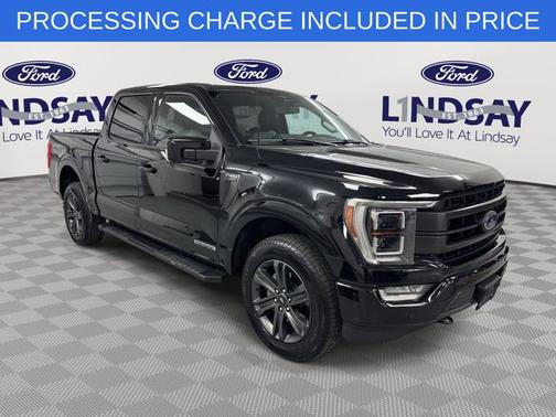 AGATE BLACK METALLIC 2023 Ford F-150 LARIAT