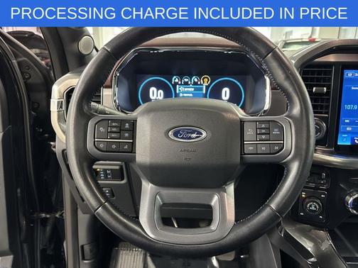 AGATE BLACK METALLIC 2023 Ford F-150 LARIAT