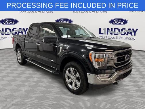 AGATE BLACK METALLIC 2022 Ford F-150 XLT