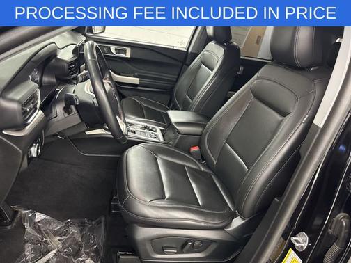 AGATE BLACK METALLIC 2023 Ford Explorer XLT
