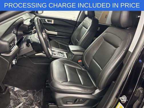 AGATE BLACK METALLIC 2023 Ford Explorer XLT