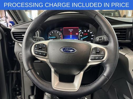 AGATE BLACK METALLIC 2023 Ford Explorer XLT