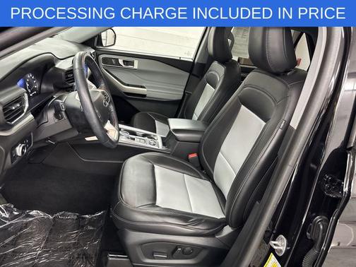 AGATE BLACK METALLIC 2023 Ford Explorer XLT