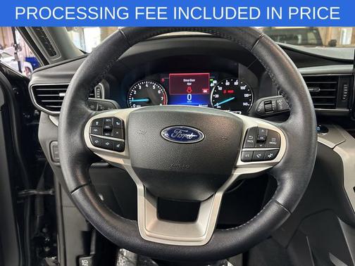AGATE BLACK METALLIC 2023 Ford Explorer XLT