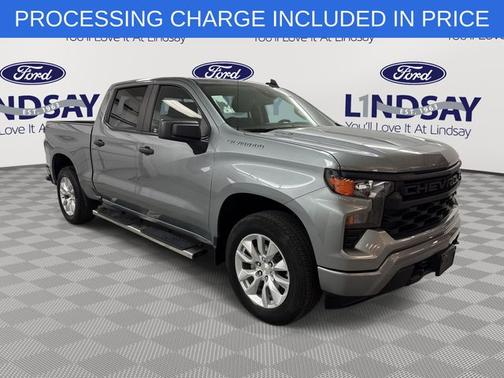 Sterling Gray Metallic 2025 Chevrolet Silverado 1500 CUSTOM