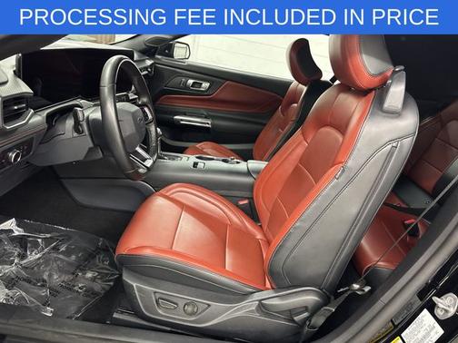 SHADOW BLACK 2025 Ford Mustang ECOBOOST PREMIUM