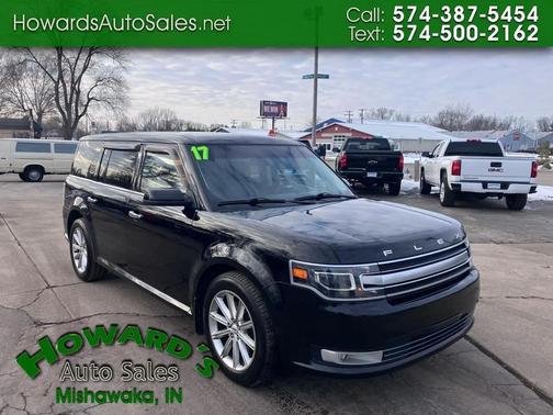 Black 2017 Ford Flex Limited SUV
