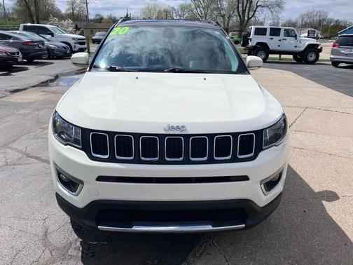 White 2020 Jeep Compass Limited