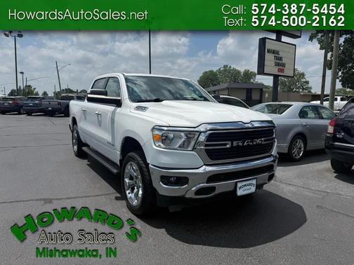 White 2019 RAM 1500 Big Horn