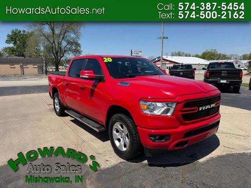 Red 2020 RAM 1500 Big Horn/Lone Star