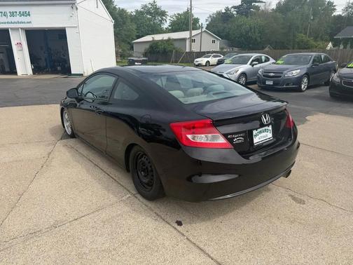 Black 2012 Honda Civic LX