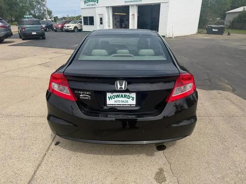 Black 2012 Honda Civic LX
