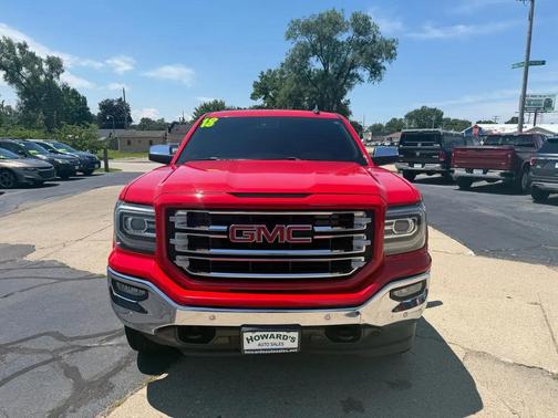 Red 2018 GMC Sierra 1500 SLT