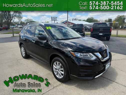 Black 2020 Nissan Rogue SV